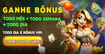 Bônus e prêmios bar777